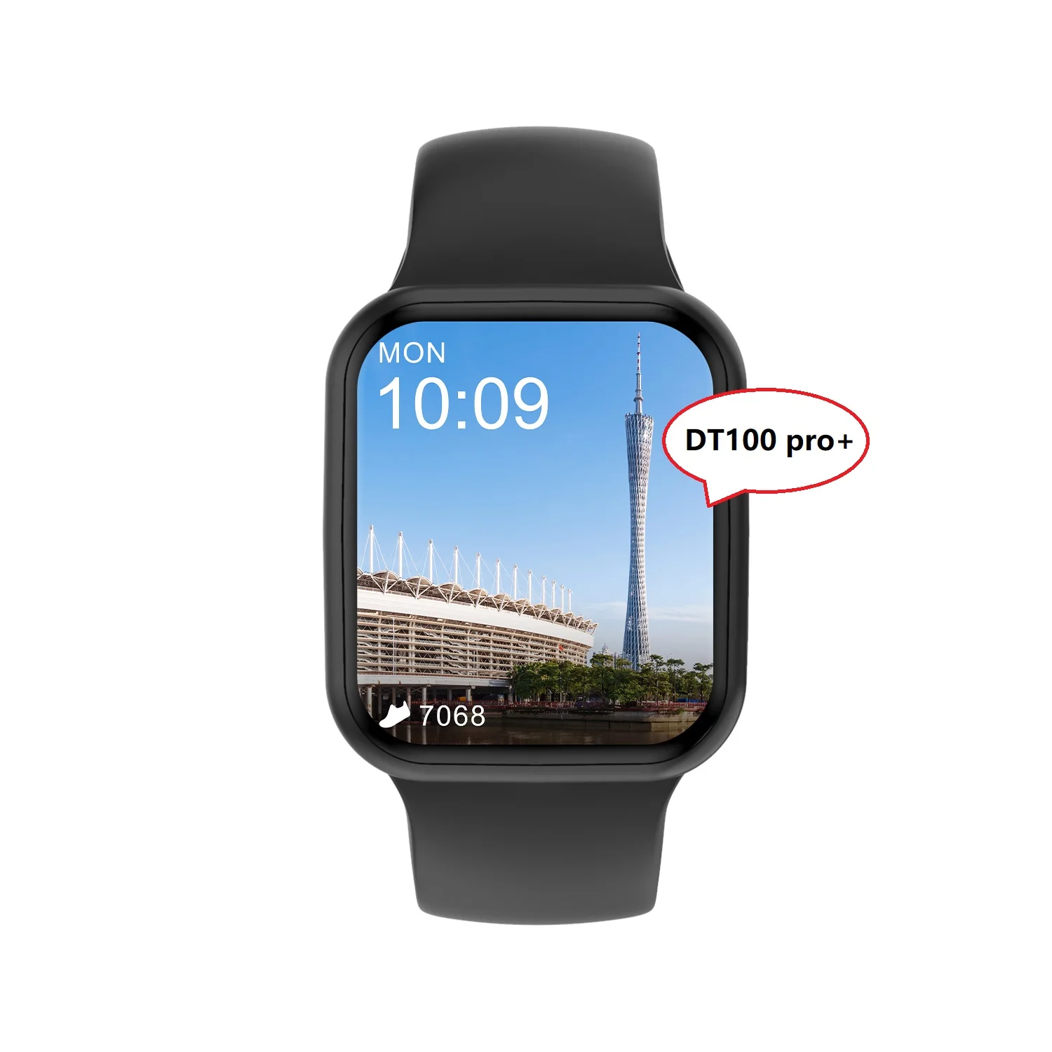 Smart Watch DT100 Pro+ BT Call IP68 Waterproof ECG Heart Rate Monitor Customize Watch Face Call DT100pro Plus Smart Watches