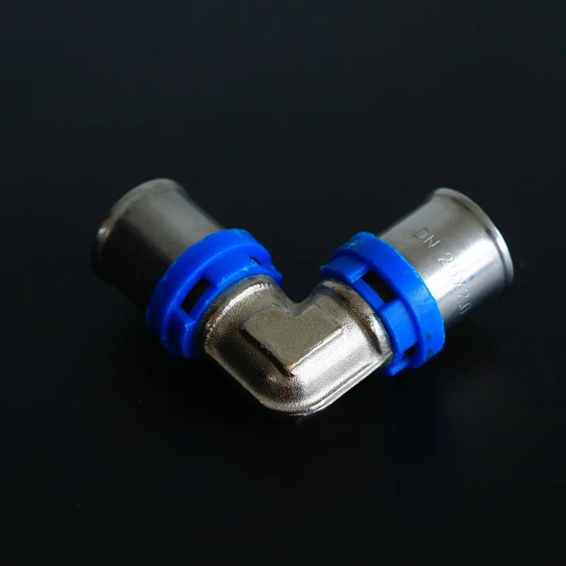multilayer tube pipe fittings reduced press brass elbow  fitting 16x2.0mm copper fittings