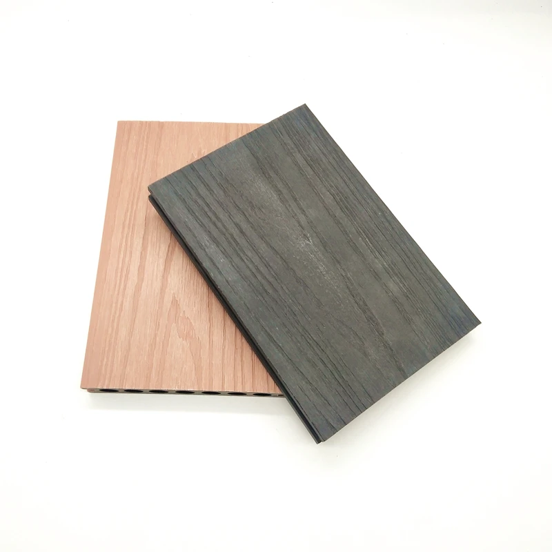Co-extruded WPC Composite Decking Boards For Outdoor Floor Covering Factory On Sale