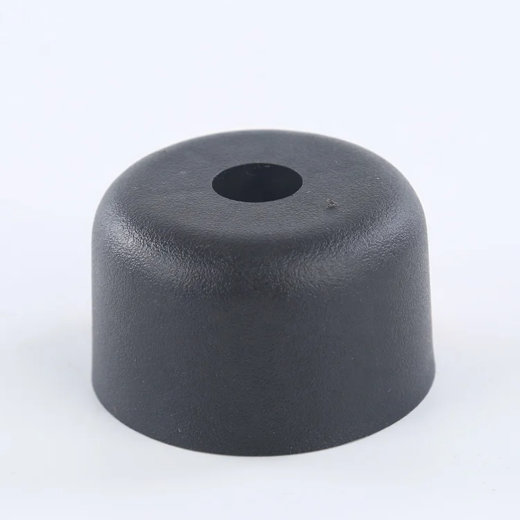 2022  new design  high quality furniture accessories black plastic sofa legs