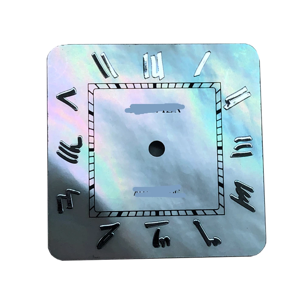 High quality grinding and polishing custom natural shell watch face