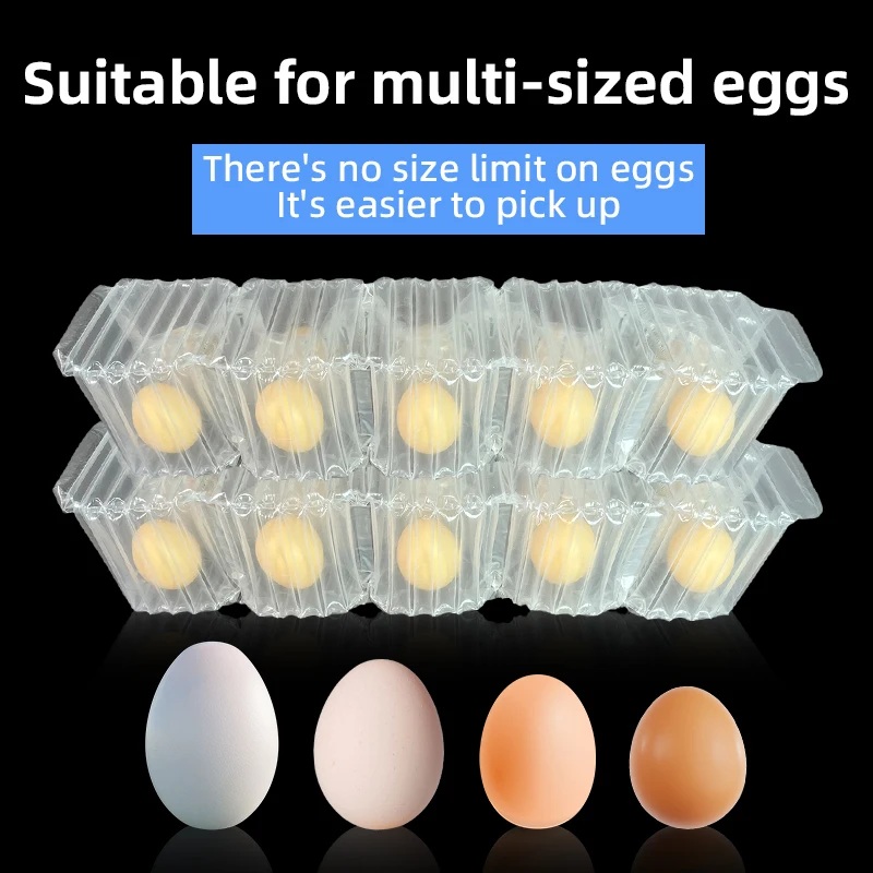 Packing air bubble film protect travel manufacturer wine inflatable air column bag packaging for fruit duck eggs milk powder