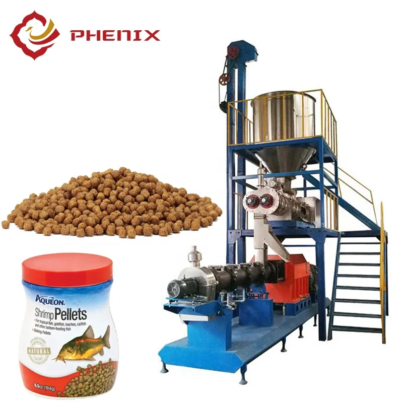 Animal Feed Pellet Machine Production Line/Floating Fish Feed Pellet Mill