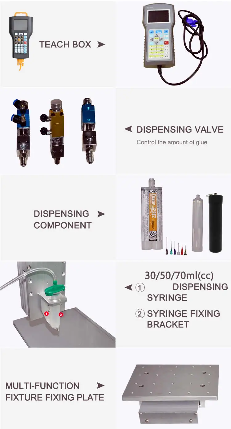 Professinal Factory Glue Dispensing Robot Automatic Dispenser Equipment in Assembly Line glue dispensing robot