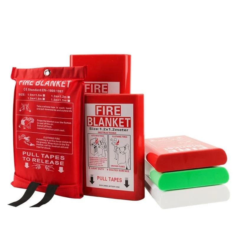 Extra Large Fire Blanket Cabinet Fiberglass Cloth 0.50