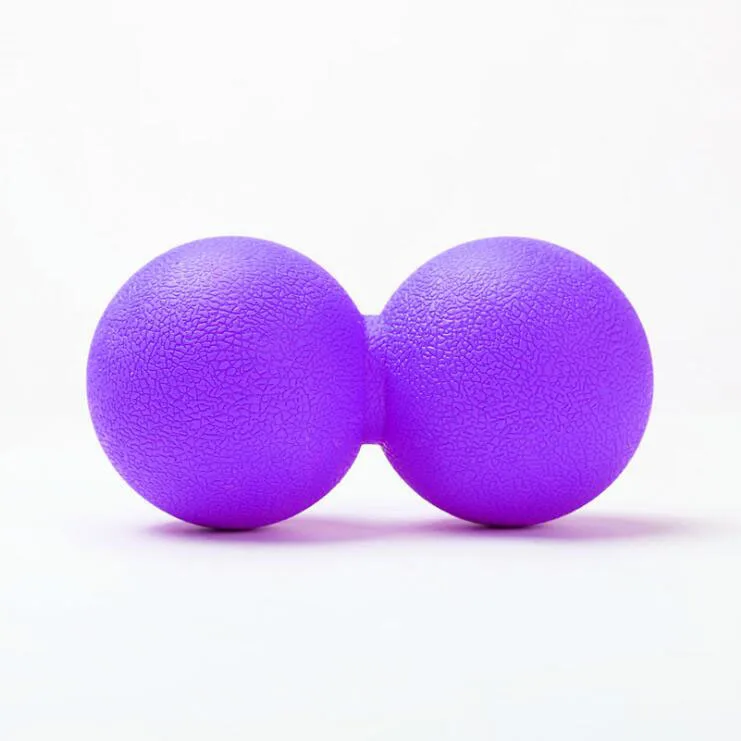 Wholesale double body massage ball peanut