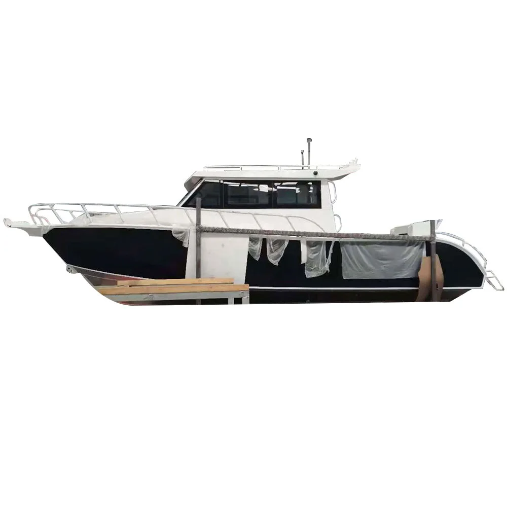 
9m Aluminum lifestyle fishing boat cabin cruiser as fishing vessel and yacht for sale 