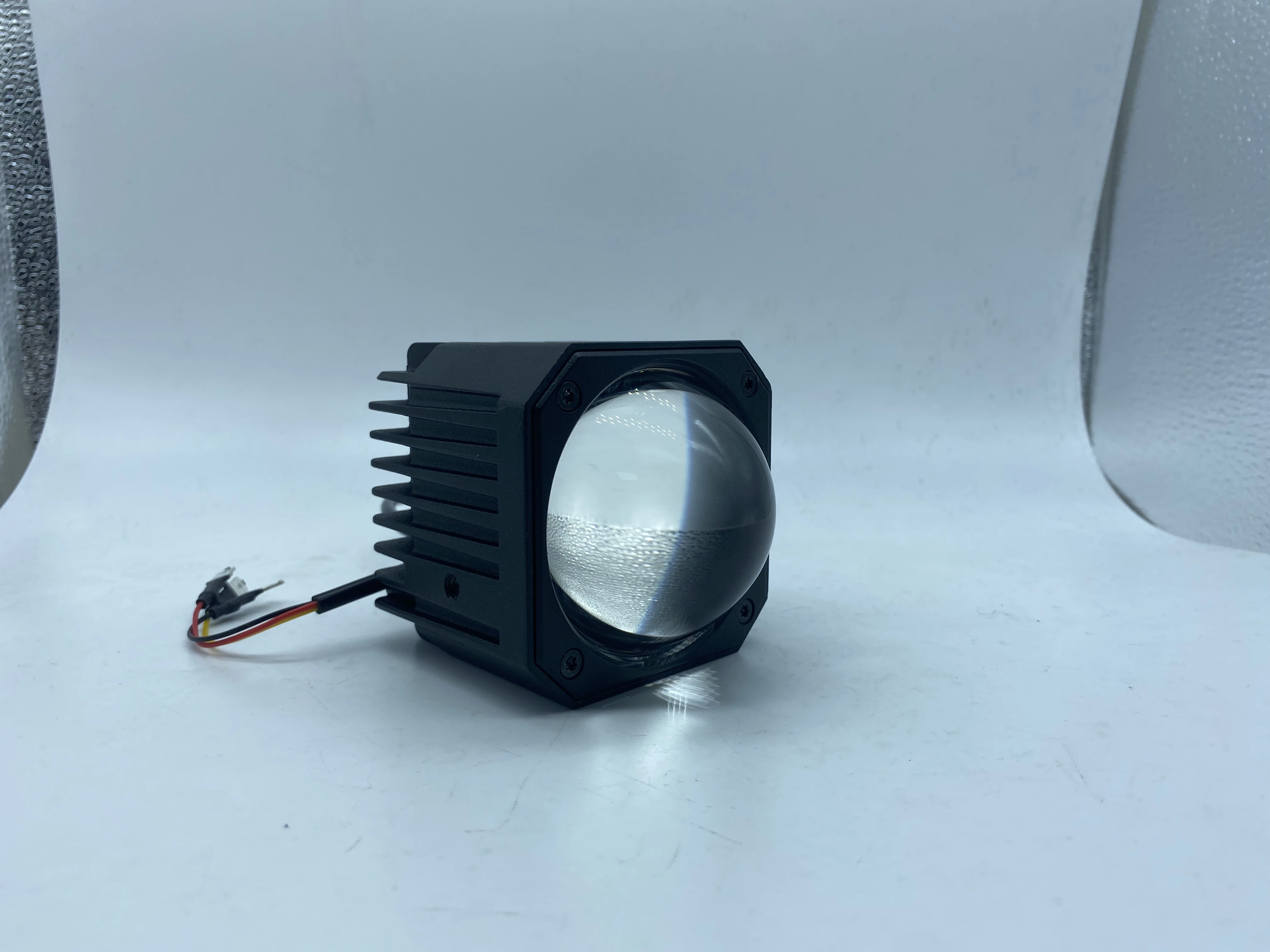 Motorcycle Headlight Spotlight Factory Selling LED Projector HD Bifocal Lens Laser Integrated High quality Retrofitted Upgrade