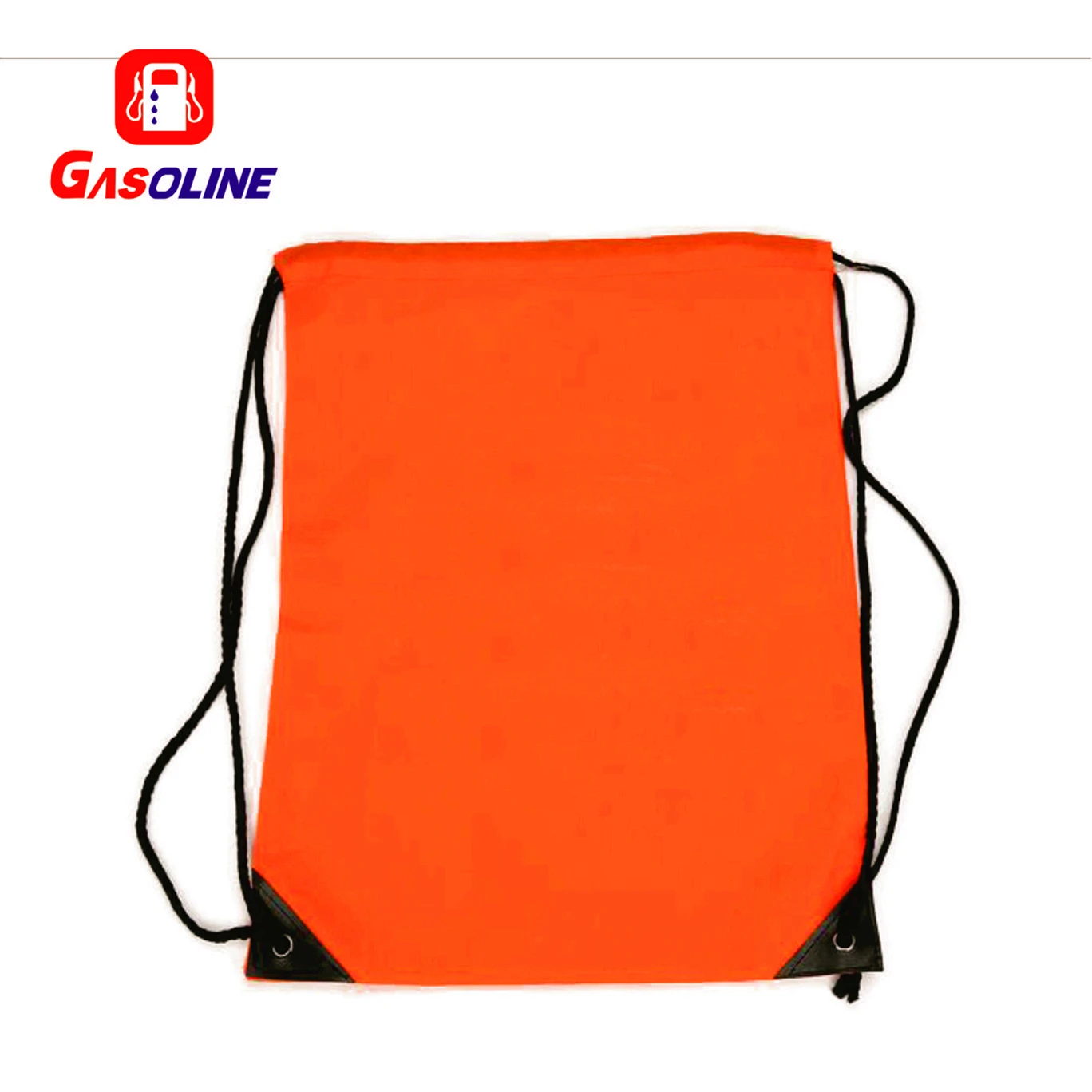 High quality Gym Sports Custom Logo Printed Cheap Polyester Drawstring Shopping bag