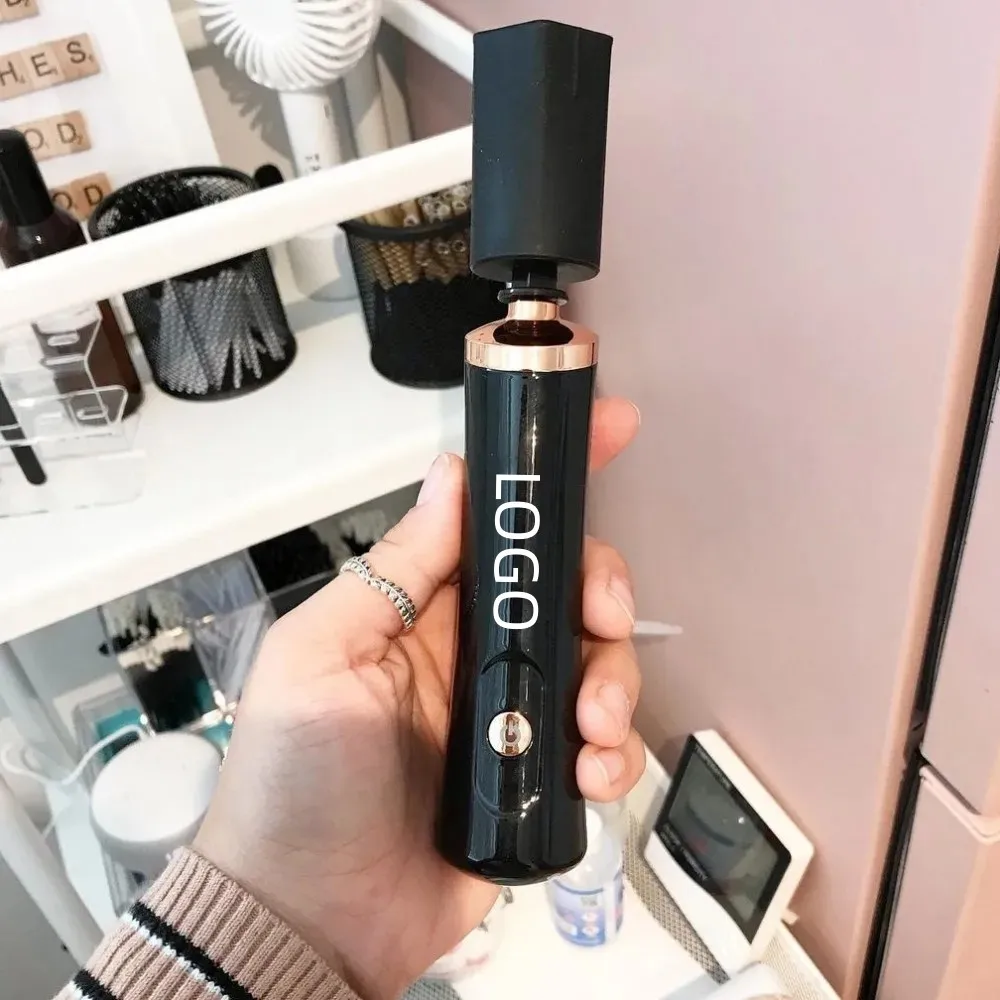 Custom White Electric lash Extensions Glue Shaker Charging Portable  Eyelash Adhesive Tool Nail Polish Mixer