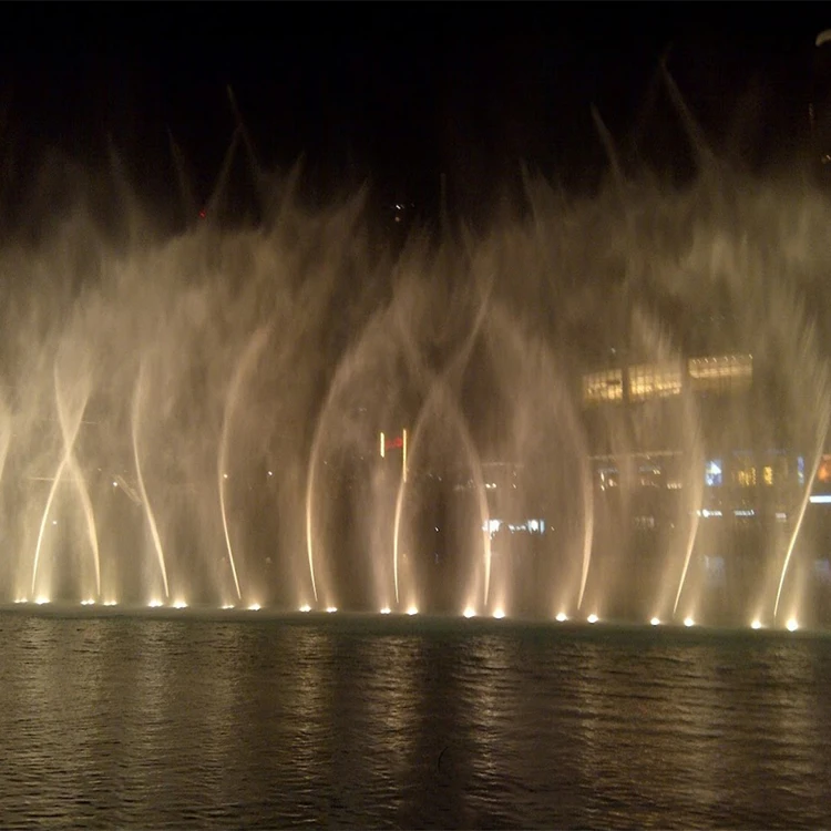 China Supply Water Fountain Outdoor High Quality Landscape Music Dancing Fountain