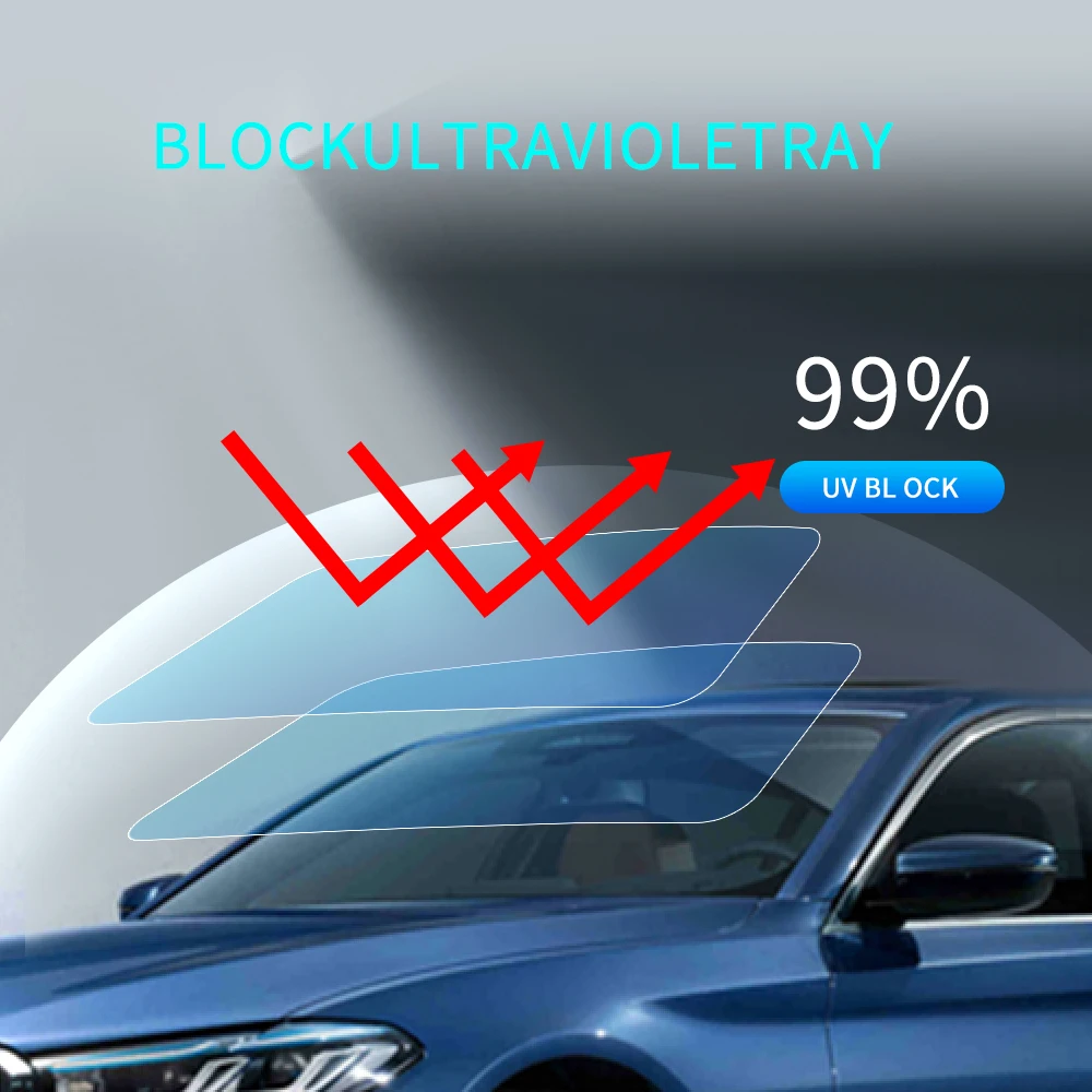 Clearplex 4mil Windshield Protection Film Anti Shatter Glass Safety Security Car Window Glass Armor Film SunTek