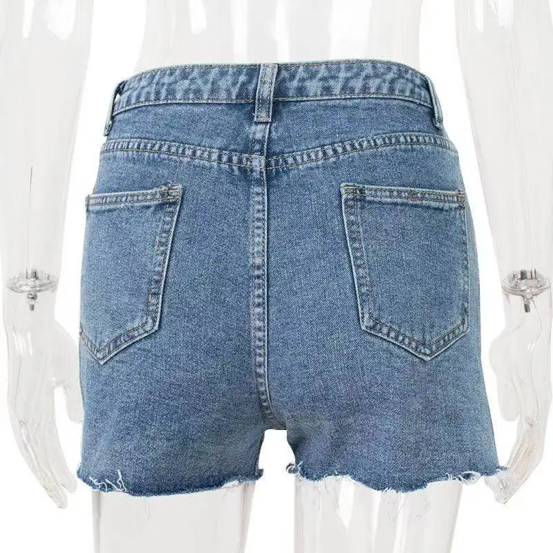 
Hign End New Manufacturer Elastame Best Quality 2021 Women Denim Jean Shorts 