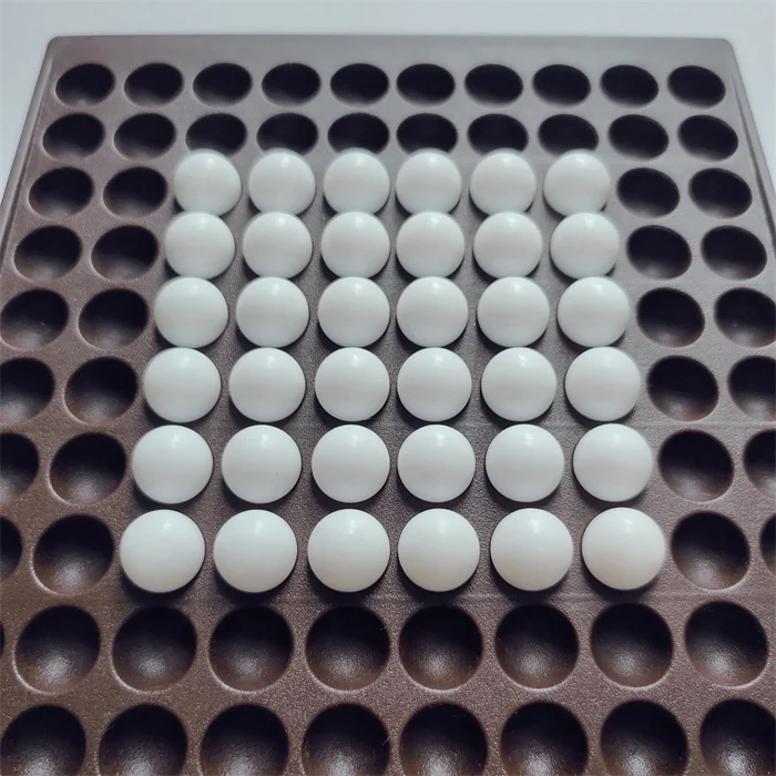 Wholesale 25mm plastic balls PTFE solid plastic ball 20mm 15mm 17.463mm