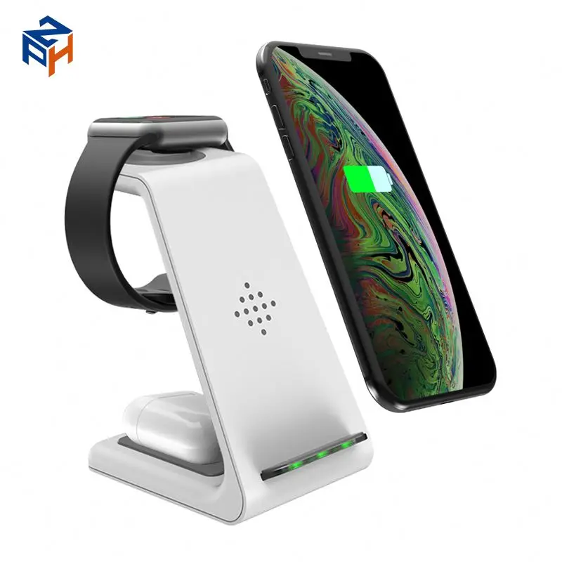 2021 New Arrival 3in1 wireless charger wireless charger receiver