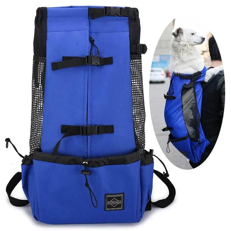 
Portable Sport Dog Travel Bag Pet Backpack Carrier Dog Carrier Bag for Walking Hiking Biking Small Medium Large Dogs 