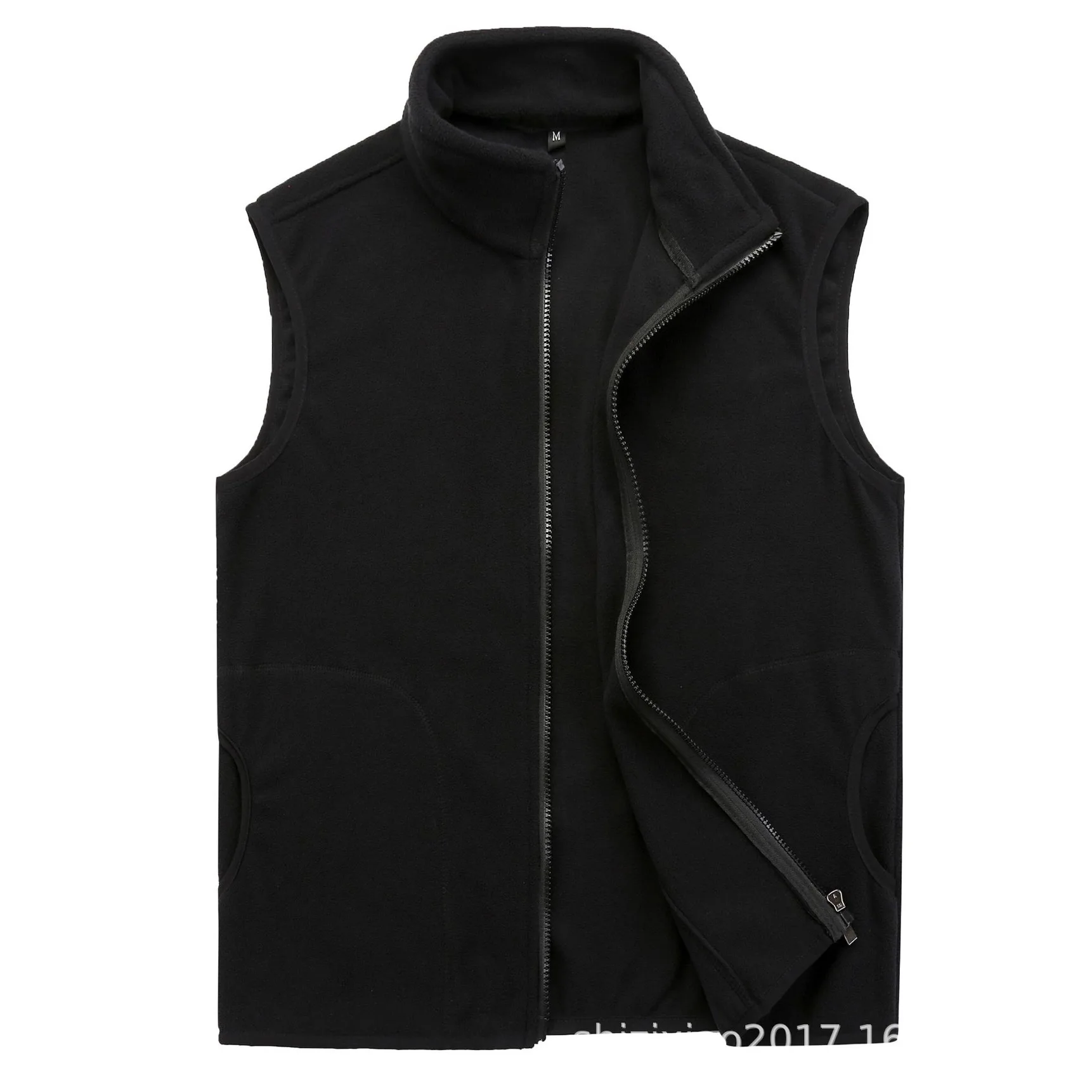Wholesale Cheap China Wholesale Custom Logo Printed Fleece Vest For Men
