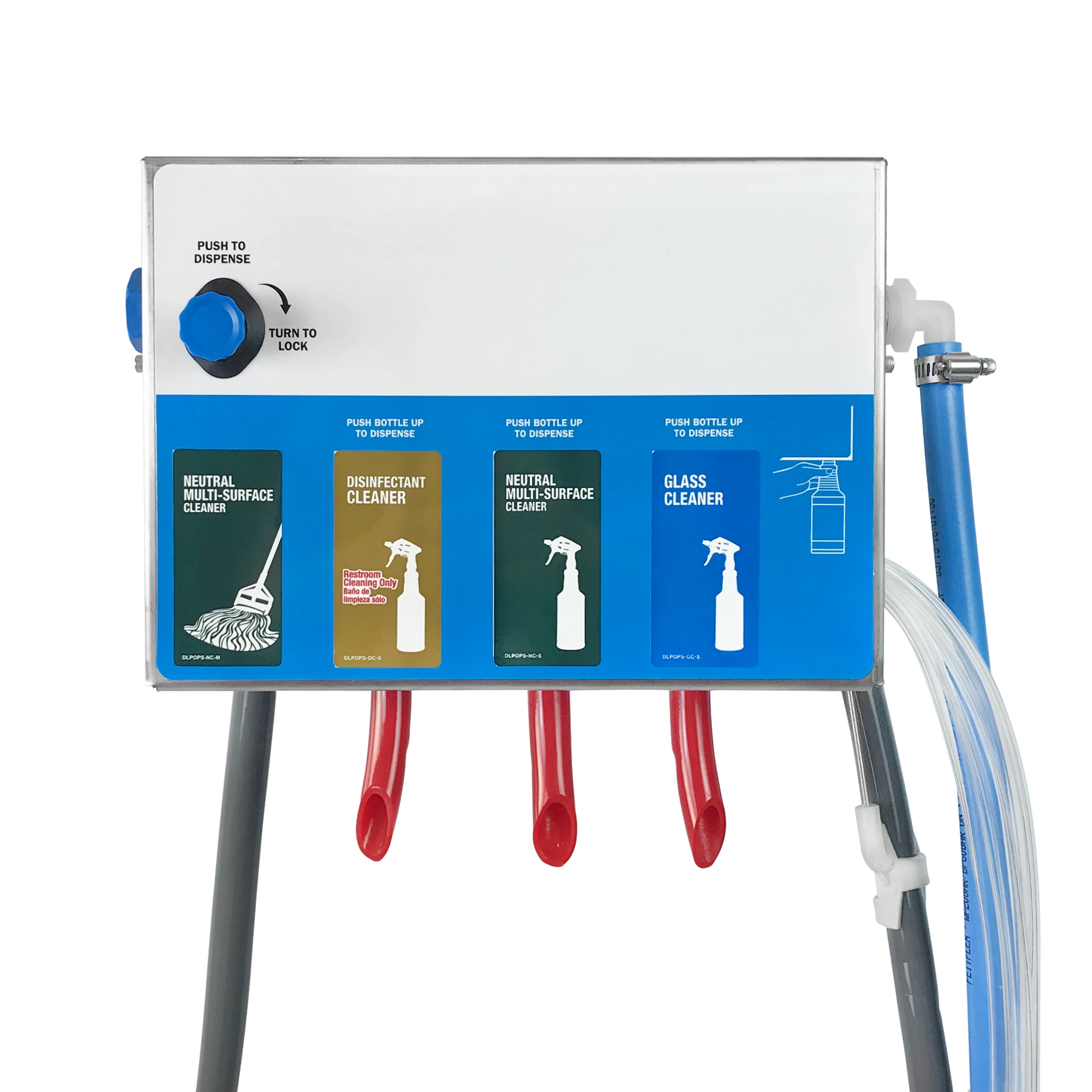 
4-products Spray Bottle, Mop Bucket, Chemical Proportioner, for supermarket restaurant hospital, 8134 