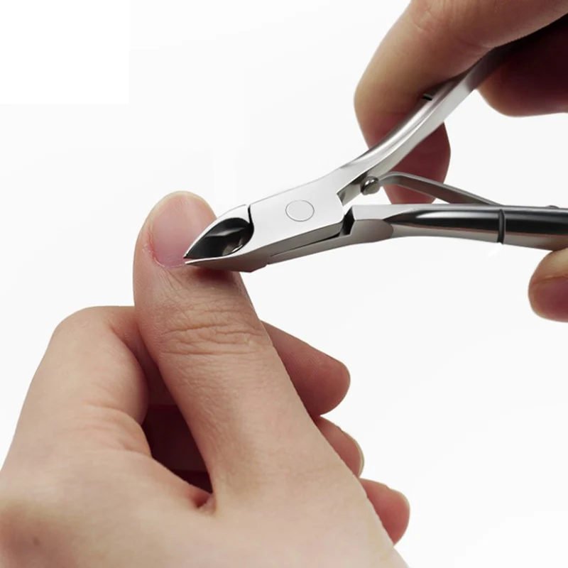 Cheap price wholesale D501 D503 white paper card pedicure manicure cuticle nail nipper sharpening