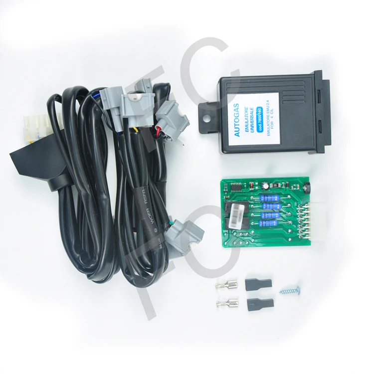 Комплект для впрыска топлива для Авто cng lpg Ecu Комплект для преобразования частей газовый эмулятор для автомобилей универсальные эмуляторы с 4 цилиндрами