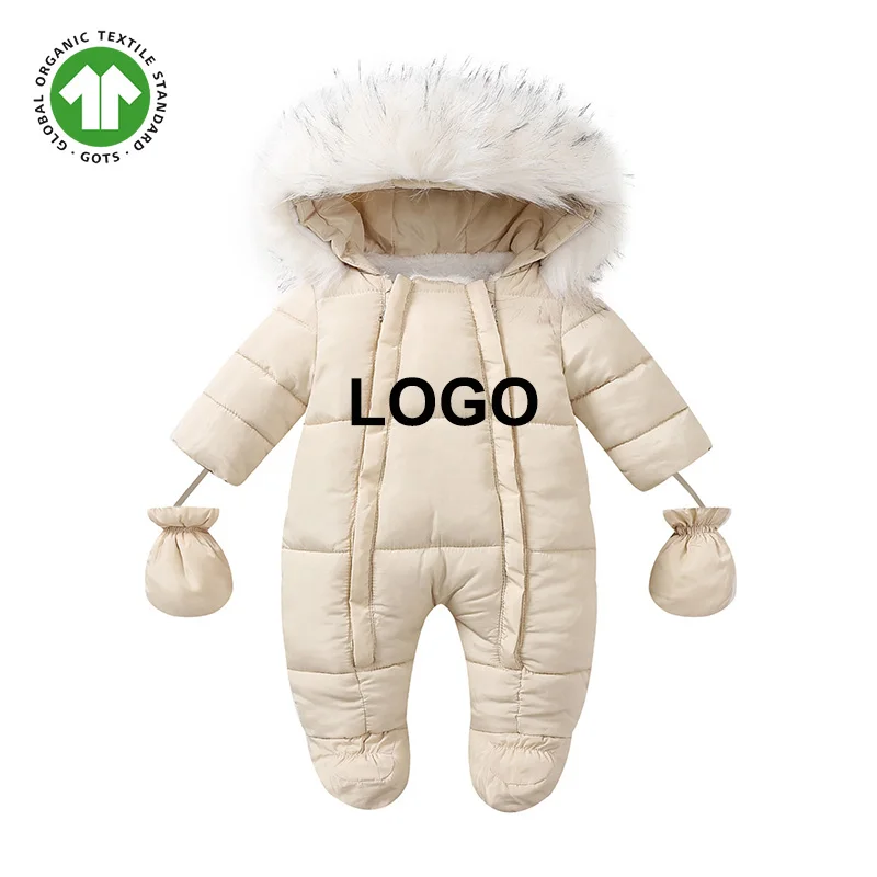 2021 New Arrival Unisex Winter Romper children baby snow overalls children down jacket winter
