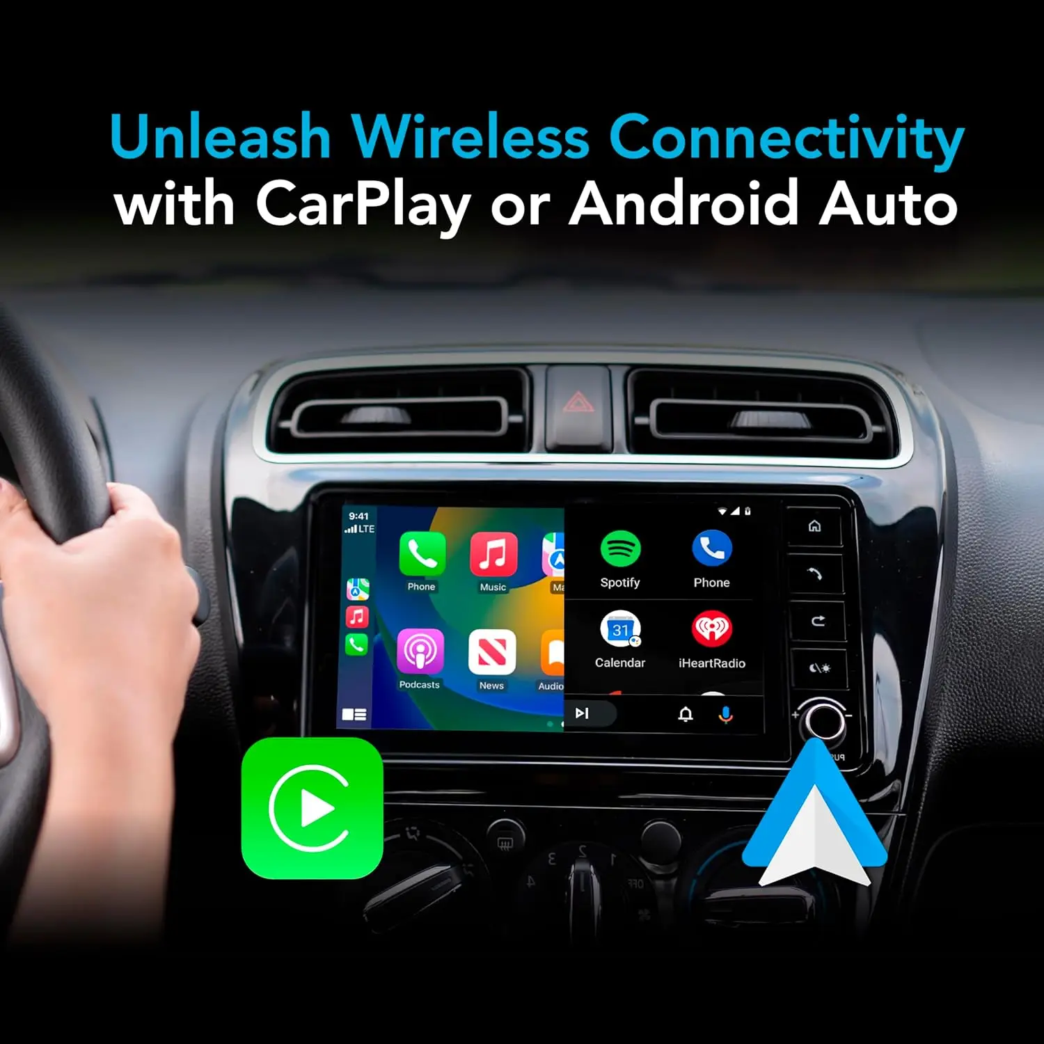 Factory Direct AutoConnect Pro Wireless Adapter for Android Auto & CarPlay