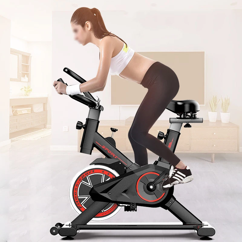 Indoor Sports Exercise Bicycle Fitness Spinning Bike Adjustable Cardio Training Gym Machine Fitness Exercise Spinning Bike