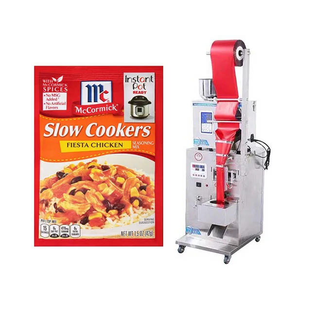 Automatic granules powder packaging production line