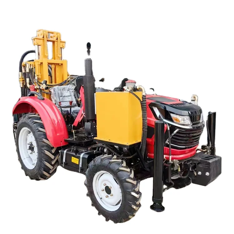 High Efficiency tractor mounted water well drilling rig  for Wells Up To 200m Water Well Drilling Rig
