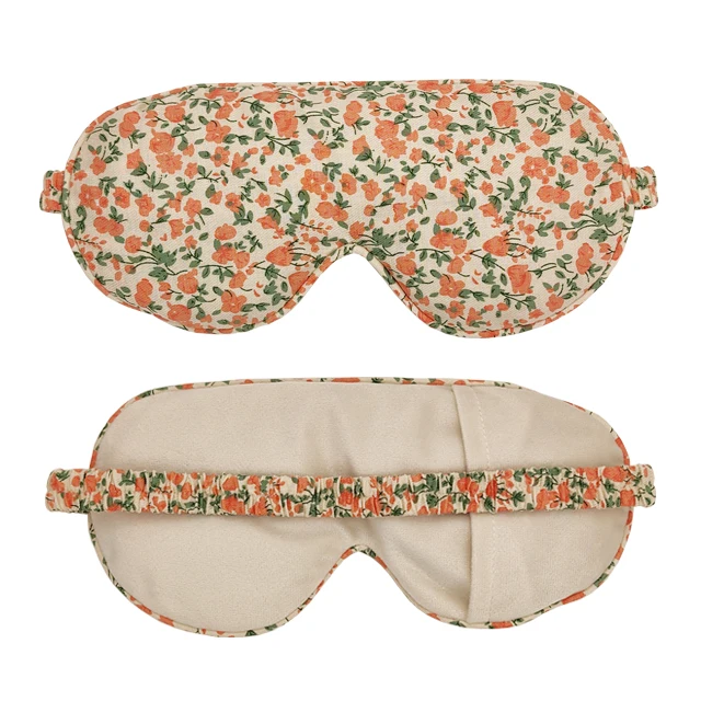 Microwave heated eye masks for Dry Eyes Moist Eye Warm Compress for Therapy Mask with Flaxseed