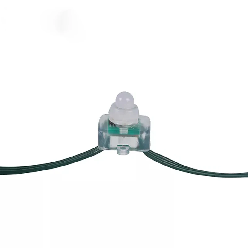 ws2811 IC Built-in Christmas Outdoor Waterproof 50pcs/string light string 12v pixel led rgb Square Pixel light