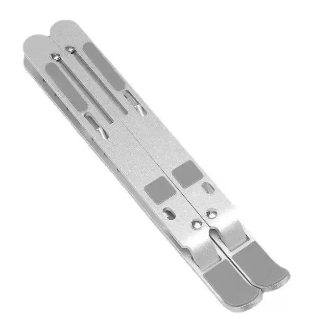 Adjustable Computer Laptop Mounts Holder for Desk tablets 6-position adjustable height Portable Aluminum alloy Stand