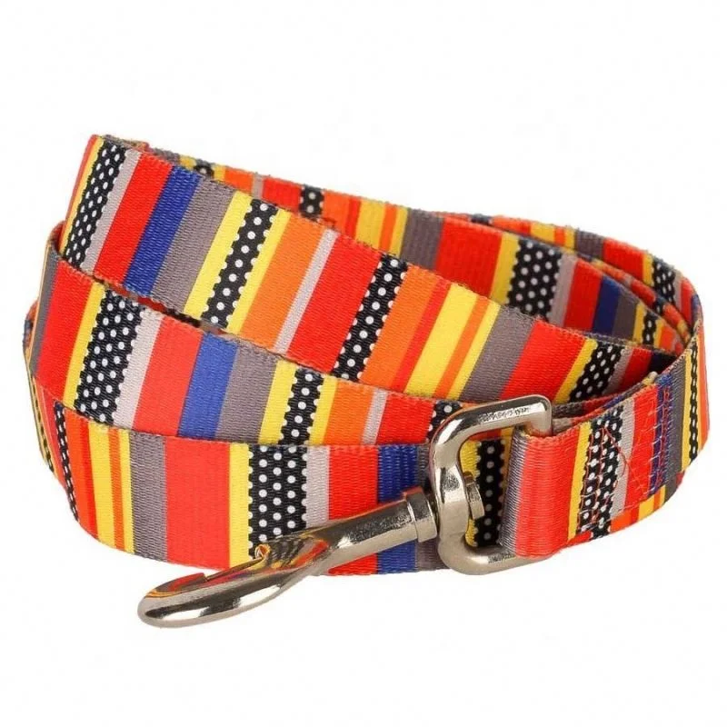Durable Nautical Flags Inspired Designer Large Dog Lead, Matching Collar & Harness Available Separately Leashes for Dogs 200