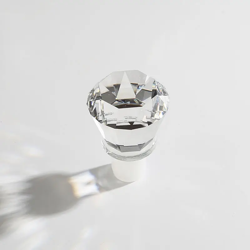 Customized New Products Wine Saver Stopper Gift Set Gift Set K9 Crystal Vacuum Bottle Wine Stopper