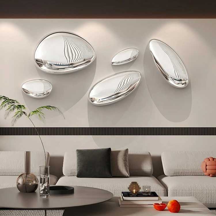 Wholesale Round Crystal Eggs Shape Wall Hangings Macrame Wall Art Decoration Items Gift Home Accessories