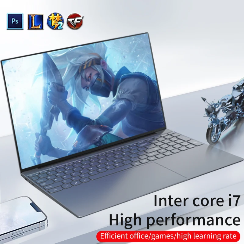 2024 15.6 Inch 8GB  N5095 Win 11 Netbook Win10 Laptop Gaming Pc All For New 15.6 Inch 512Gb 1Tb Laptops