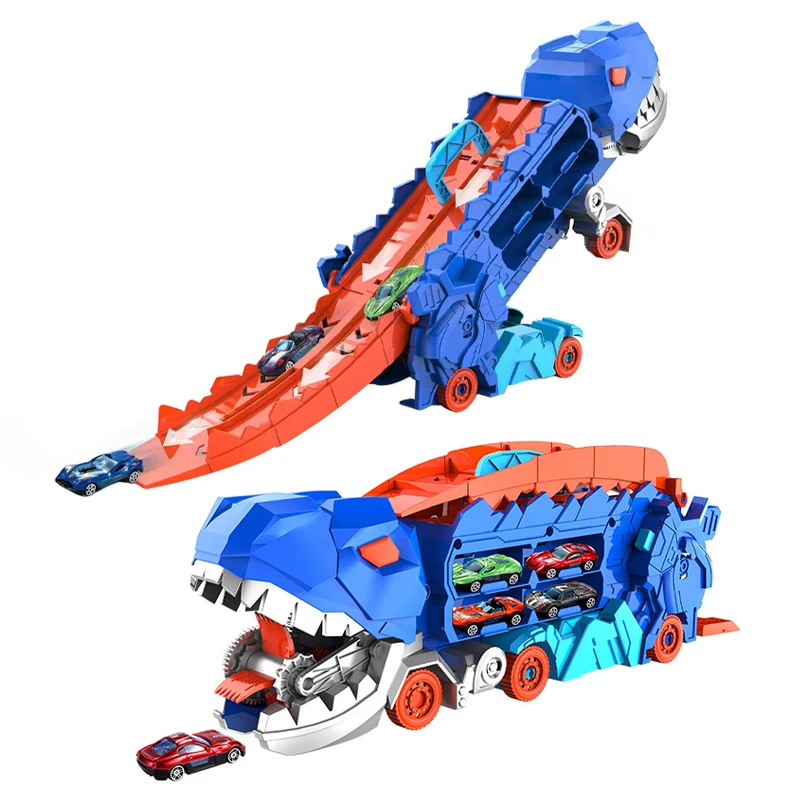 Трасса приключенческая с динозавром