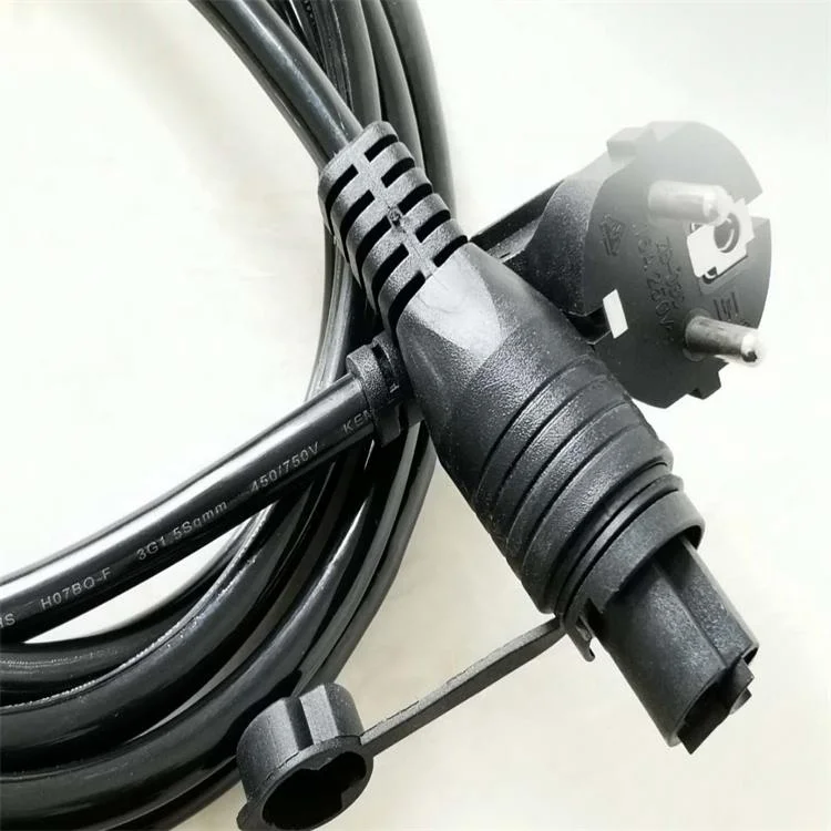 resistant -40 degree engine heating 3G1.5mm2  power cable cold cable  Defa plug H07BQ anti-friction