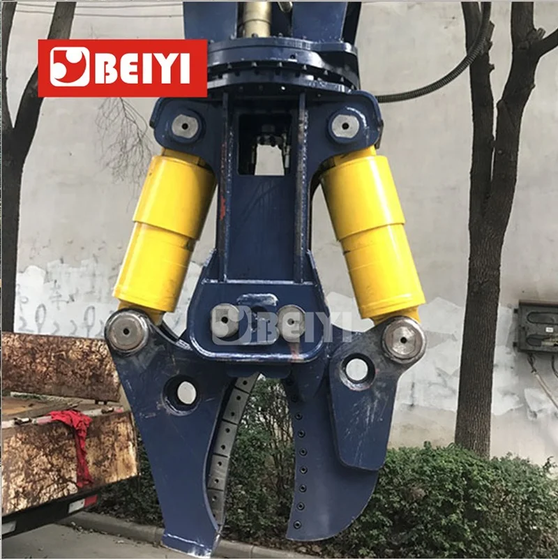  Приспособление для экскаватора BYDS650RT двухцилиндровые гидравлические ножницы резки лома и металла на