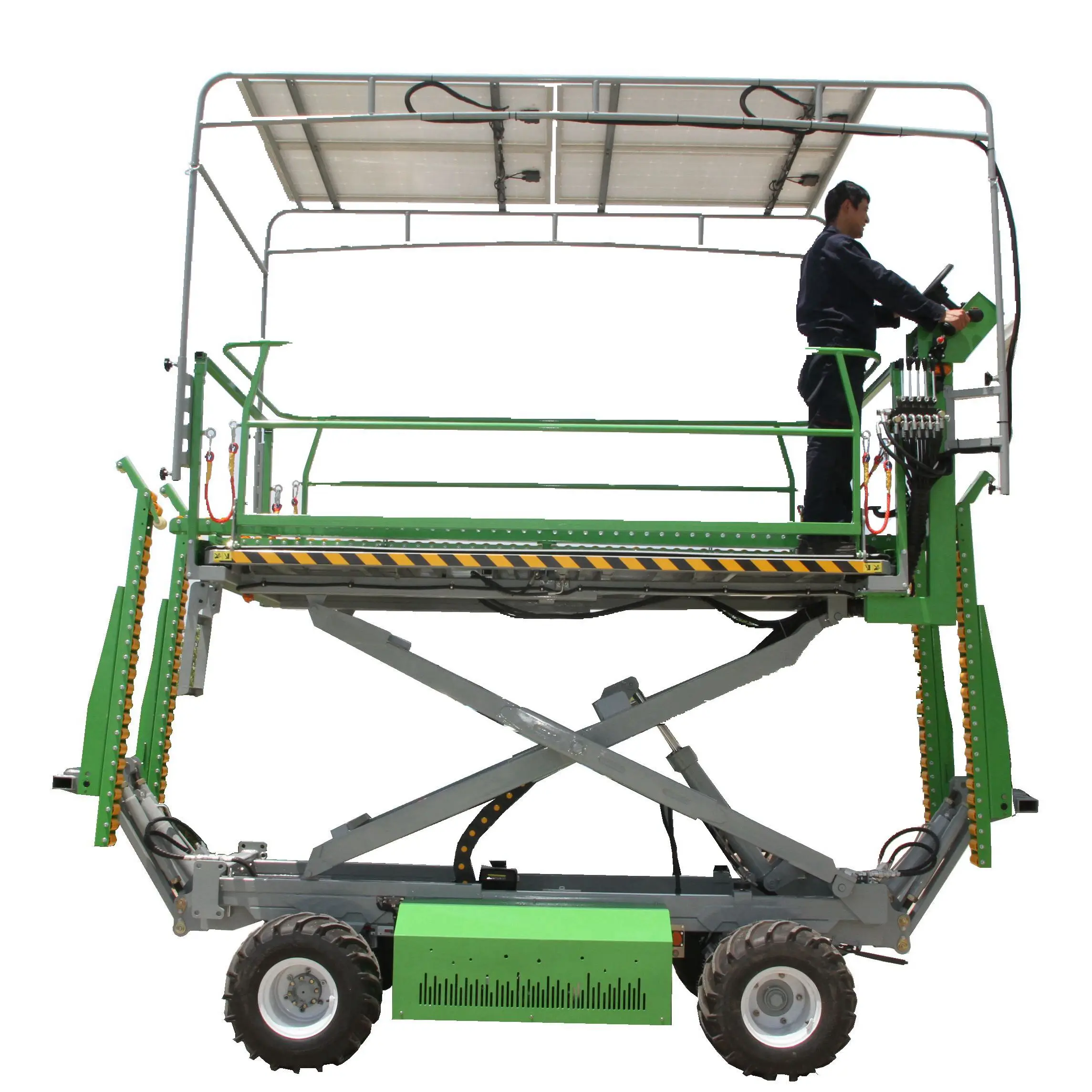 Customizable hydraulic self-propelled elevating work platform for export orchard apple peach pear picking