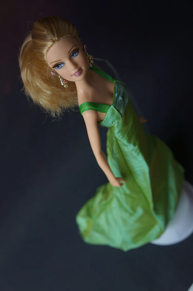 Customized 12 inch fashion boutique handmade accessories evening dress doll clothes