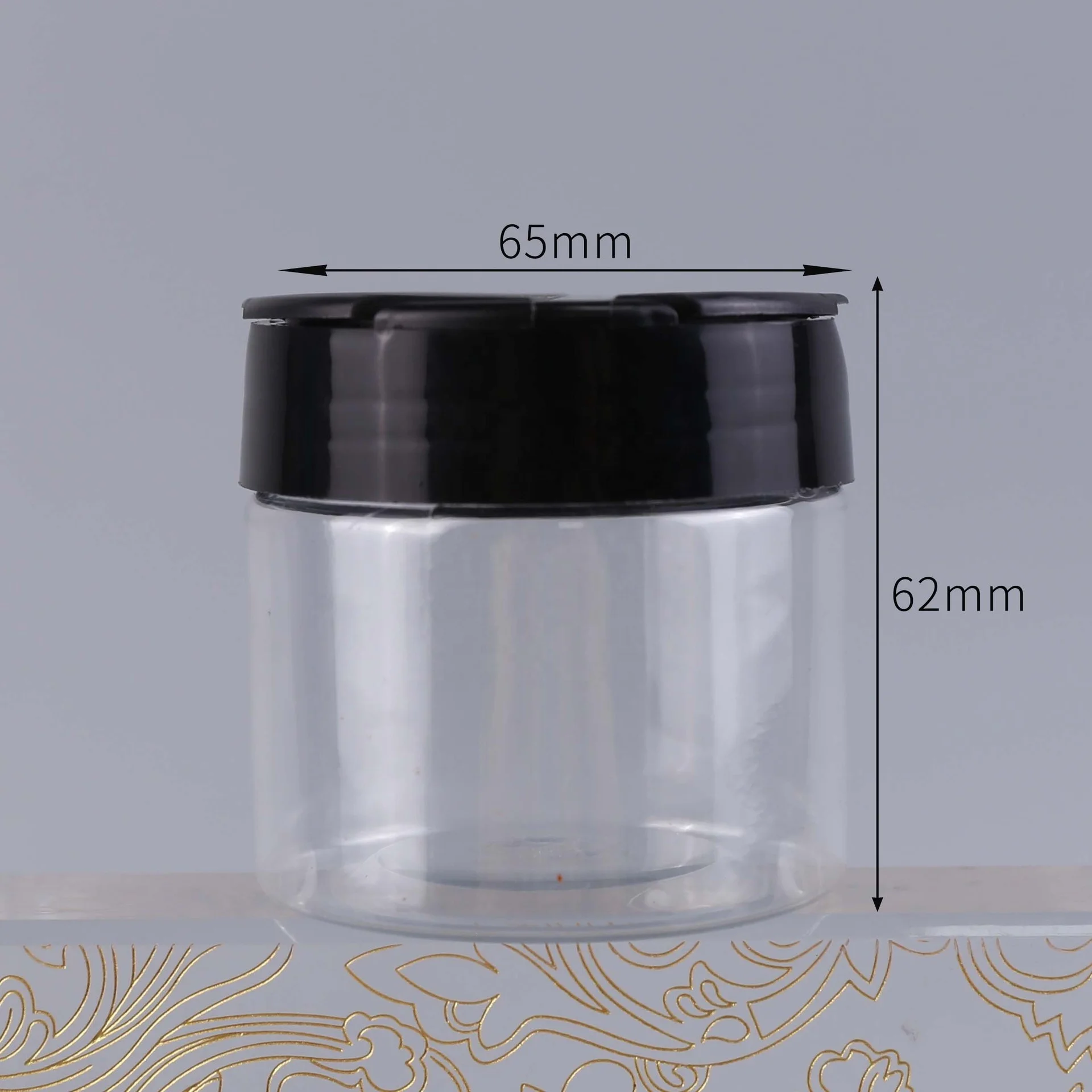 PET Plastic Spice Jars Seasoning Bottle Empty Spices Packaging Bottle With Shaker Lid Flip Top Lid