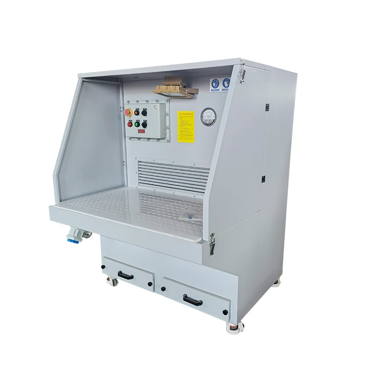 High-efficiency Grinding polishing sanding use downdraft table Sanding dust collection table