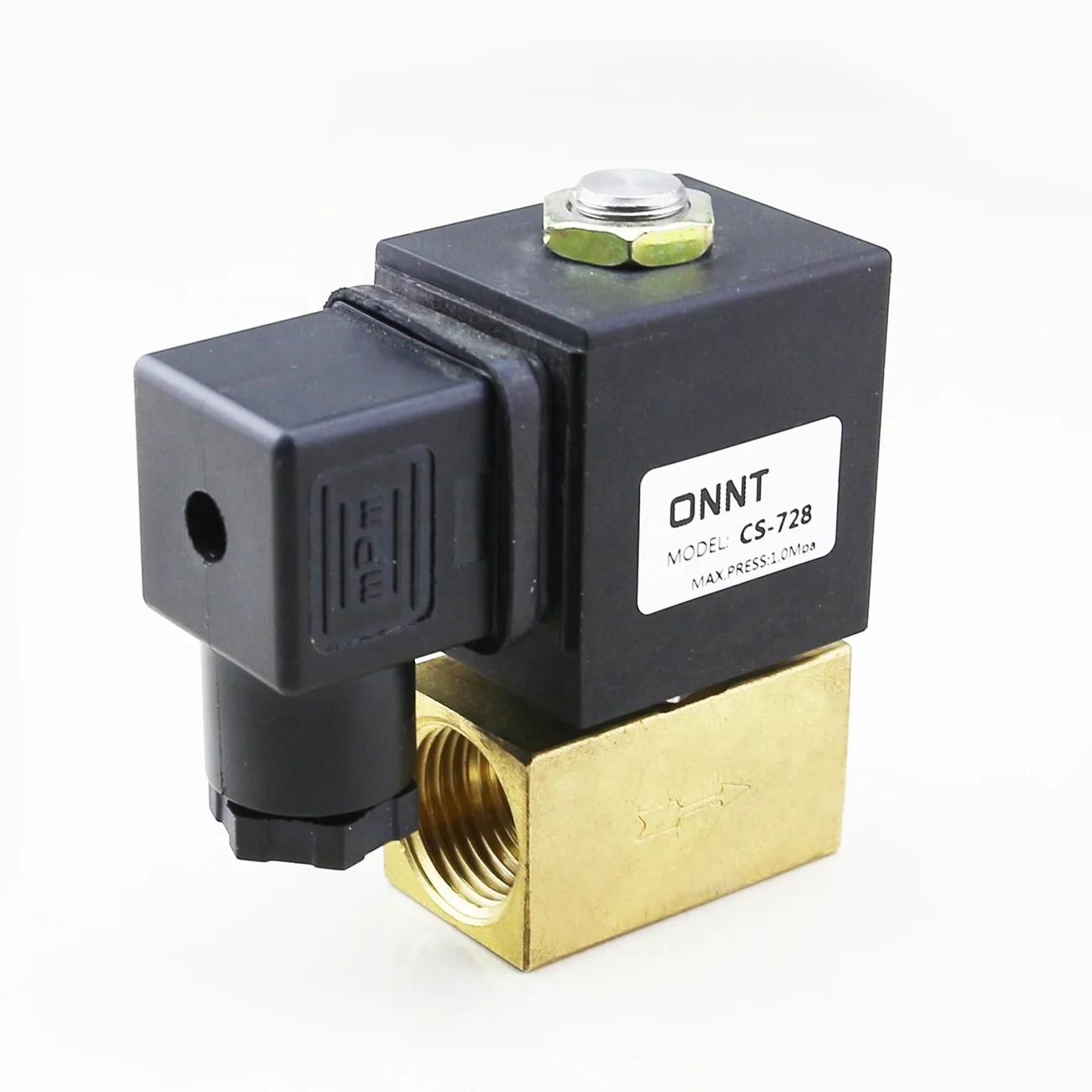 CS-728 AC220V DC24V 2/2 Way 1/2' 16bar brass Solenoid Valve