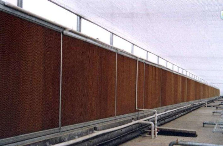 Kraft paper made cooling pad or wet curtain for chicken farm