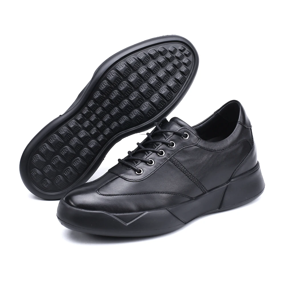 Custom logo elevator sneakers men height increasing shoes casual shoes