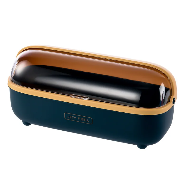 2021 Multifunctional Household Seasoning Box With Spoon Kitchen Four-compartment Pot Of Sugar And Msg Seasoning Chopsticks Box
