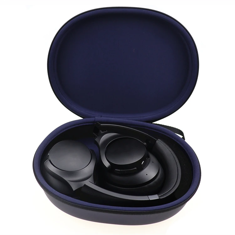 Custom Manufacturing EVA Hard Cover with Zipper Waterproof Case for Headphones for Travel