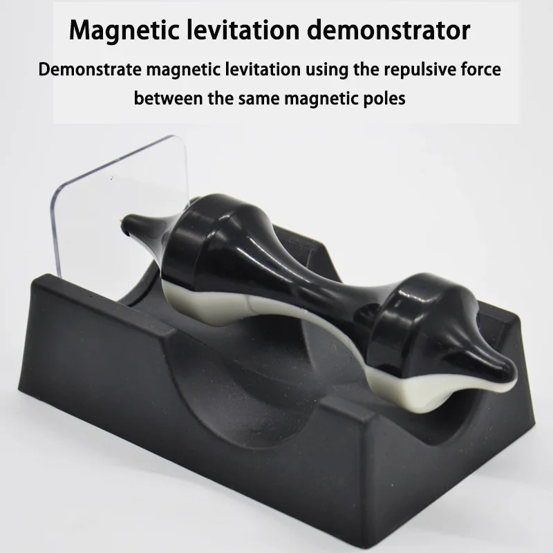Magnetic Levitation Experimental Demonstrator Black And White Magnetic Levitation Device Physics Experimental Equipment