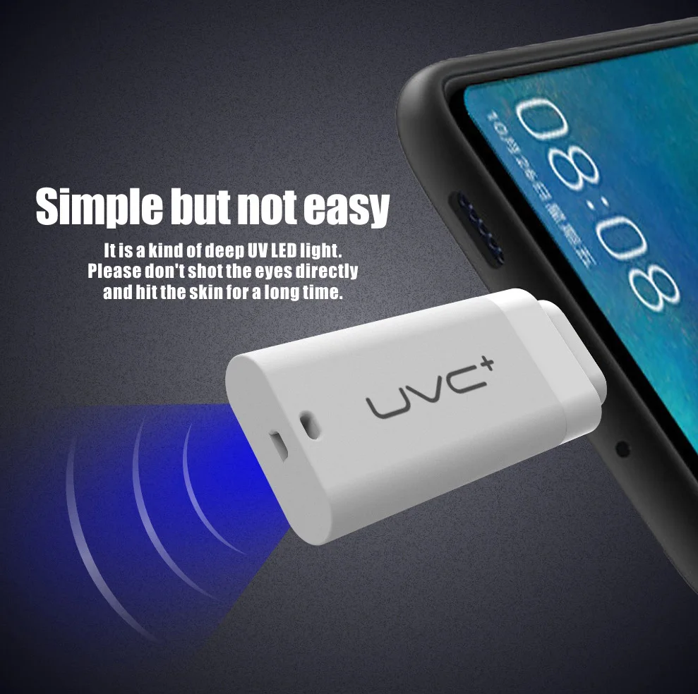  Портативный УФ-стерилизатор Creatway для уничтожения бактерий